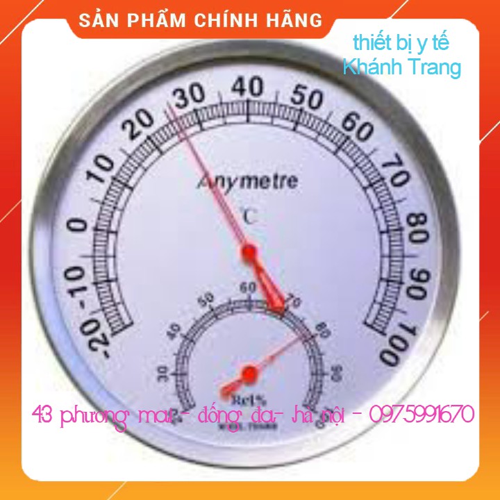 (Giá sỉ) Nhiệt Ẩm Kế Treo Tường Anymetre TH600B