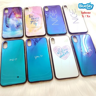 Ốp lưng Iphone X / Xs dẻo phản quang nhiều hình