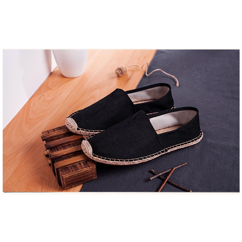 Giày Slipon viền cói