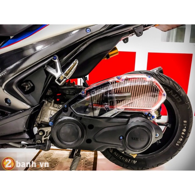 ỐP BẦU GIÓ ( PÔ E) TRONG SUỐT ZHIPAT CHO NVX 155 Ảnh thật Sp