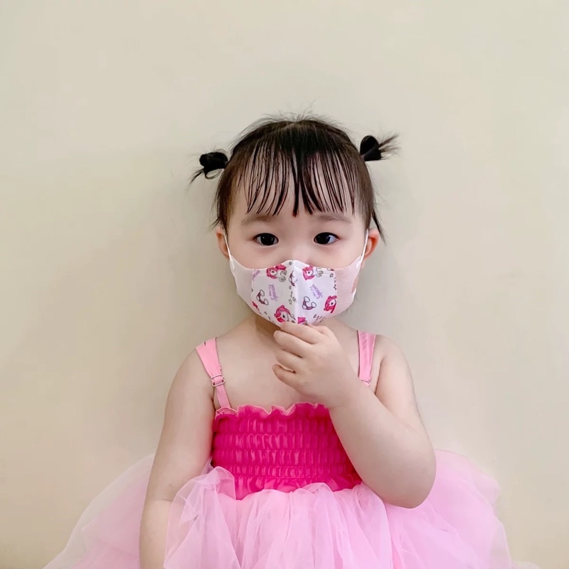 Khẩu trang 3D dành cho bé trai / bé gái với hình đáng yêu dễ thương độc lạ - ChiChiTu