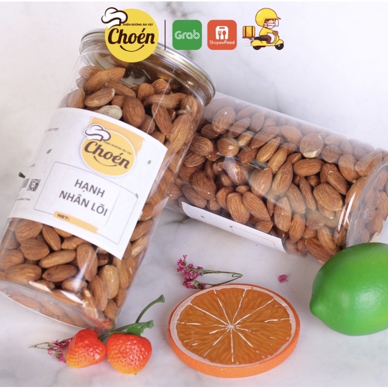 Hạnh Nhân Lõi 300g   CHOÉN Đã Tách Vỏ Sấy Chín Thơm Ngon CHOEN 75