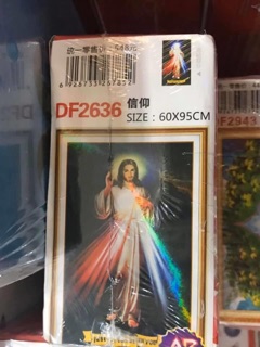 Tranh đính đá Chúa- lòng thương xót