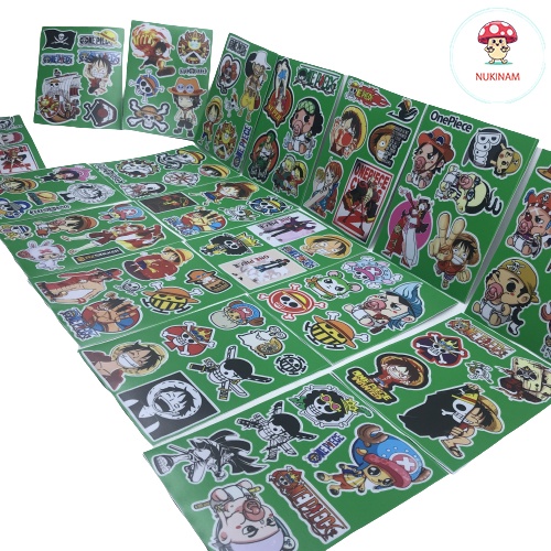 Hình dán chống nước Sticke Combo 2tờ siêu cute dán cả thế giới của bạn Hot mẫu mới nhất 2022 - Shopee Nukinam