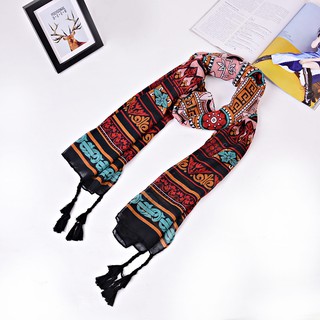 Khăn Choàng Đi Biển Thổ Cẩm Boho Cao Cấp
