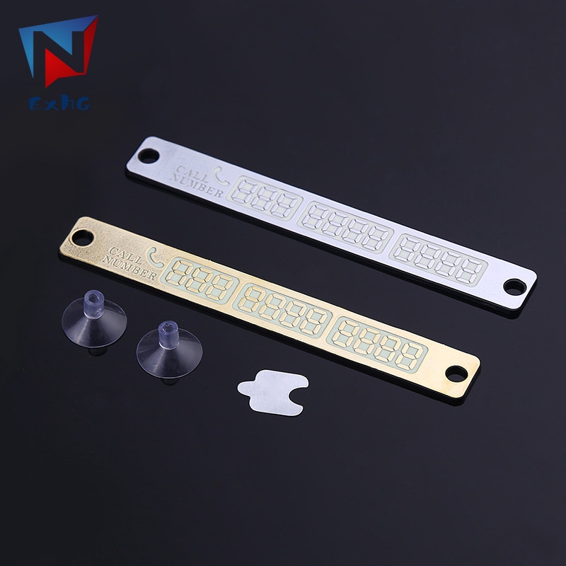 Thẻ Đỗ Xe Hiển Thị Số Điện Thoại