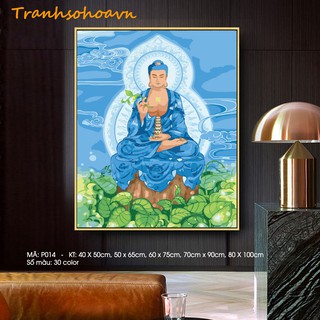Tranh Sơn Dầu Số Hóa Phật Giá Nhiều Kích Thước Tranhsohoavn Tranh Phật giáo Mã P014