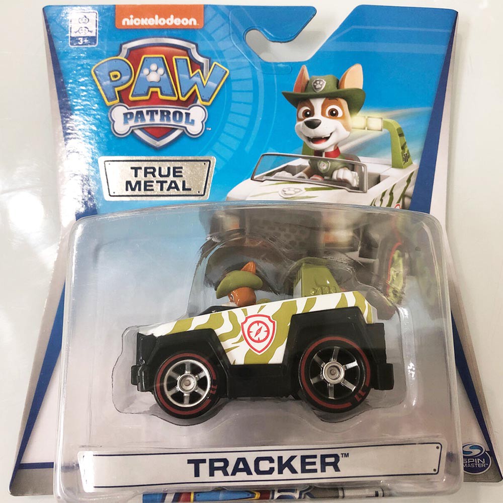 Đồ chơi mô hình Xe chó cứu hộ Paw Patrol True Metal tỷ lệ 1:55 - Tracker Jungle Cruiser