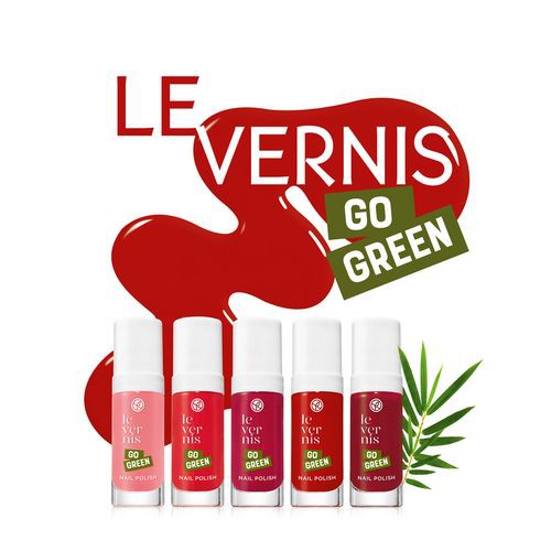 Sơn móng tay Yves Rocher GO GREEN NAIL POLISH 5ML - 22 RUBY RED