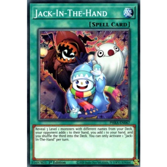 [Thẻ bài yugioh] Jack-In-The-Hand
| EN