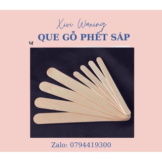 Que phết sáp - que gỗ wax lông ❤️freeship❤️đã lựa que lỗi