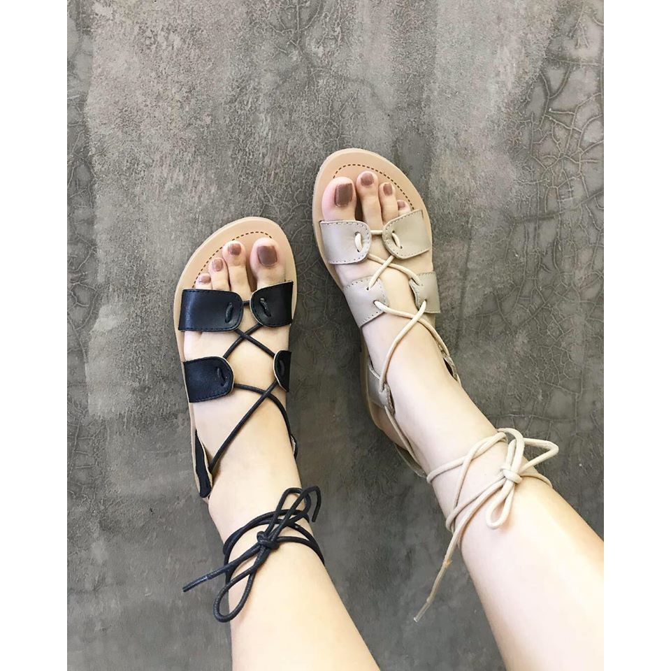 Giày sandal cột dây chiến binh - THENYSMILE - KOTA