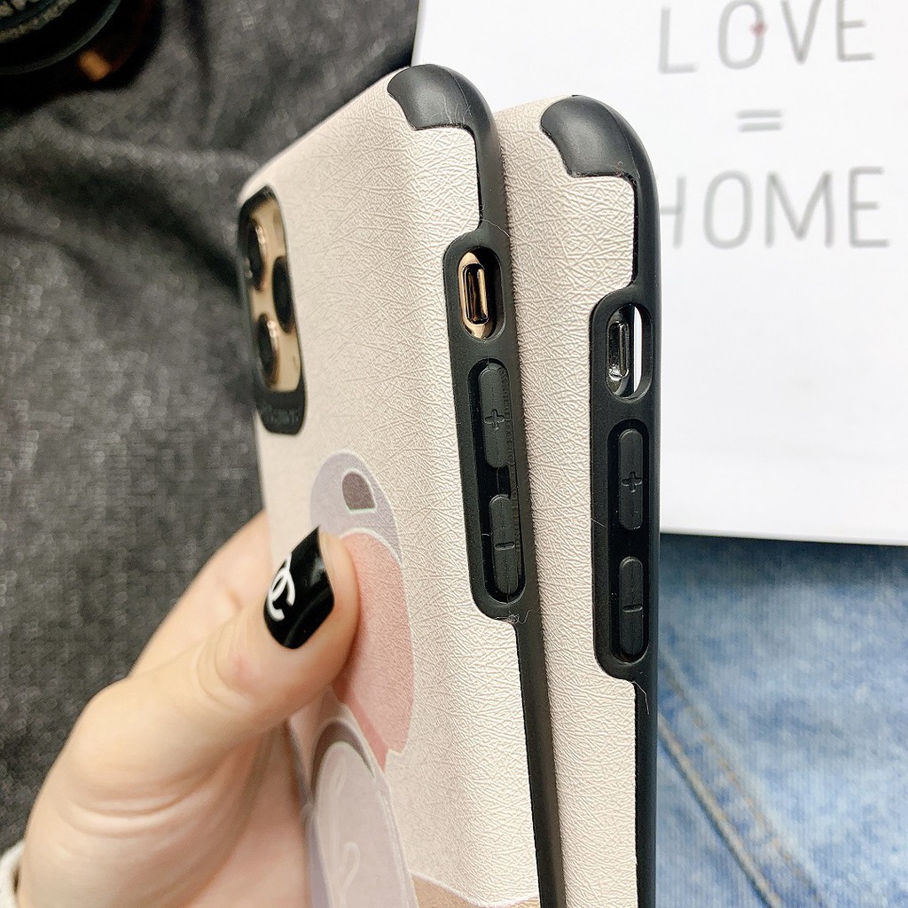 Ốp Lưng Iphone Da Couple IMD Chống Bẩn chống sốc couple Boy x Girl - D060 | BigBuy360 - bigbuy360.vn