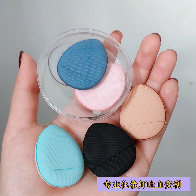 Bông tán cushion kem che khuyết điểm mini đầu nhọn
