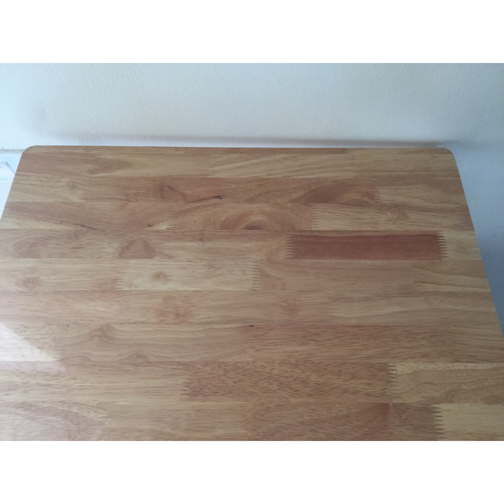 Bàn gấp học sinh gỗ cao su ghép tặng kèm móng cao su chống trơn trượt Gem Decor