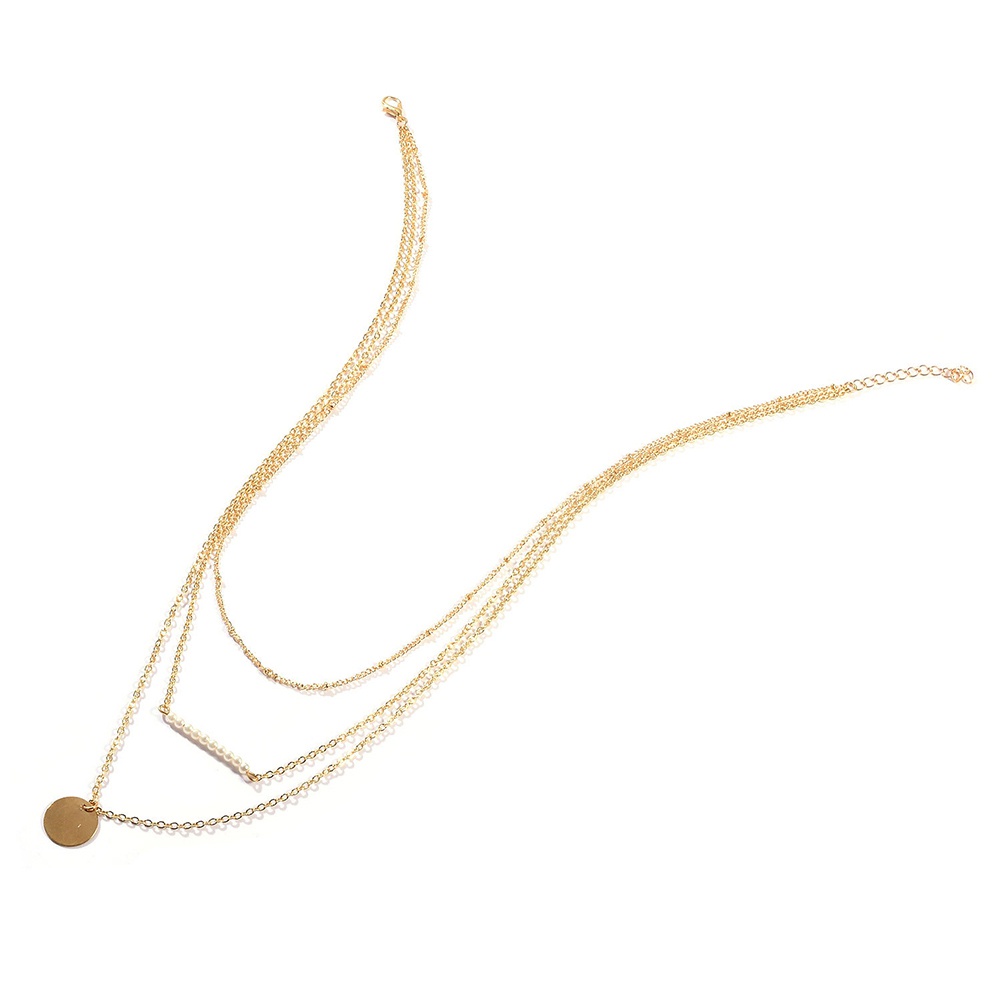Dây chuyền nhiều tầng thiết kế đơn giản thời trang cho nữ