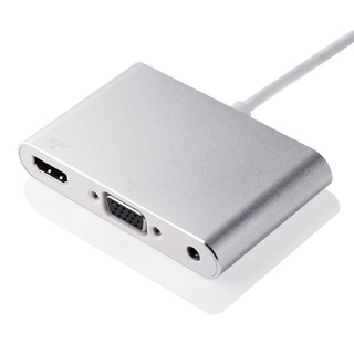 Cáp chuyển đổi từ Iphone/Ipad/Ipod sang HDMI và VGA có Audio Full HD1080P (Lightning to HDMI, VGA,Audio)