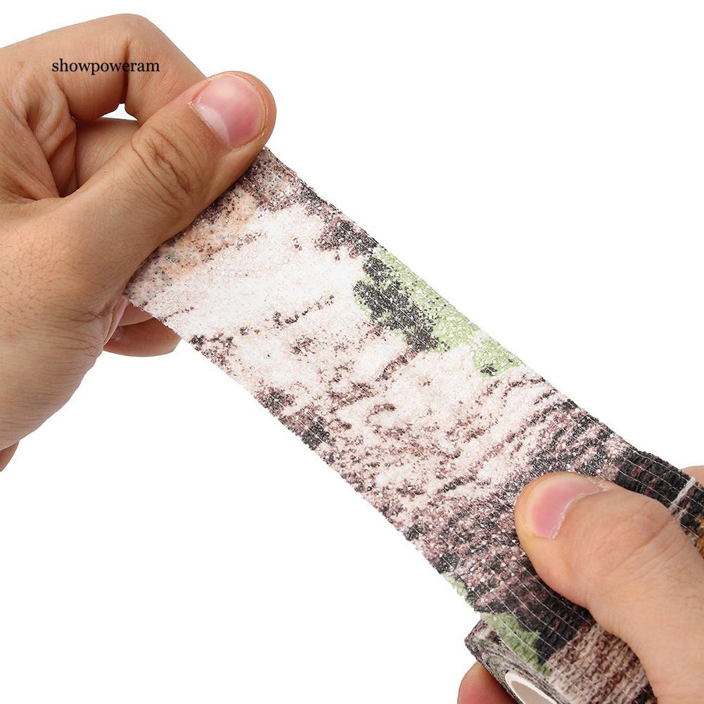 Cuộn dây ngụy trang quân dụng co giãn để cắm trại hoặc săn bắn