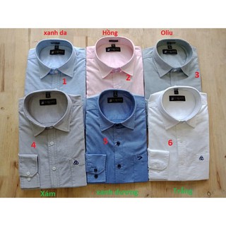 ÁO SƠ MI NAM COTTON FORD DÀY MỀM