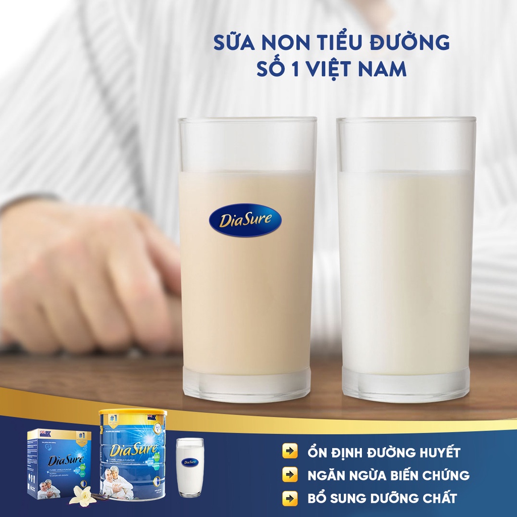 Sữa non DiaSure chính hãng lon 850g (Combo Đón Tết Mua 4 tặng 2 Lon 850G)