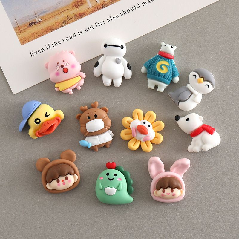{Cartoon 1 - 1 cái} STICKER PHỤ KIỆN DIY 3D DÁN ỐP ĐIỆN THỌAI BÌNH NƯỚC