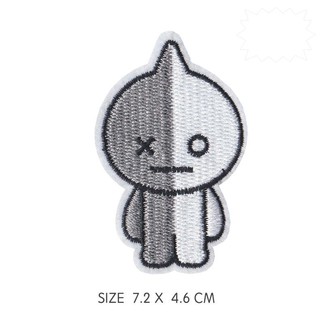 Sticker vải, patch ủi BTS siêu cute