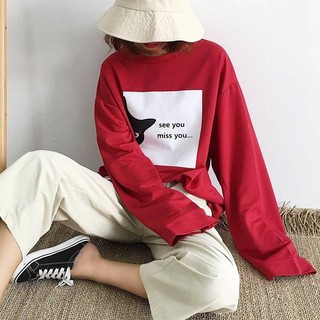 [UNISEX] ÁO THUN SEE YOU - LONGTEE