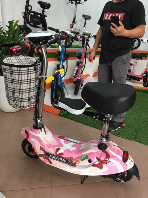 Ghế em bé phía trước cho xe điện mini MiBike