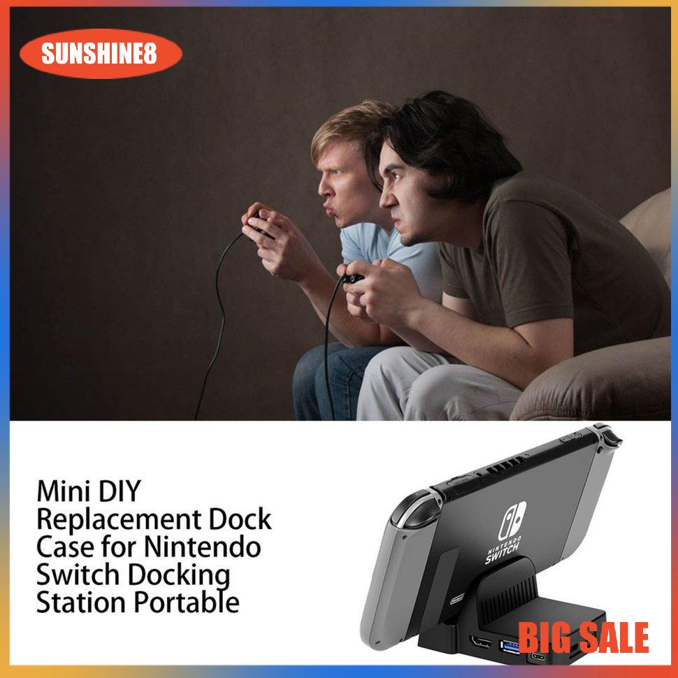 【SUN】DIY Replacement Dock Case For Switch Docking Station Modified Material
