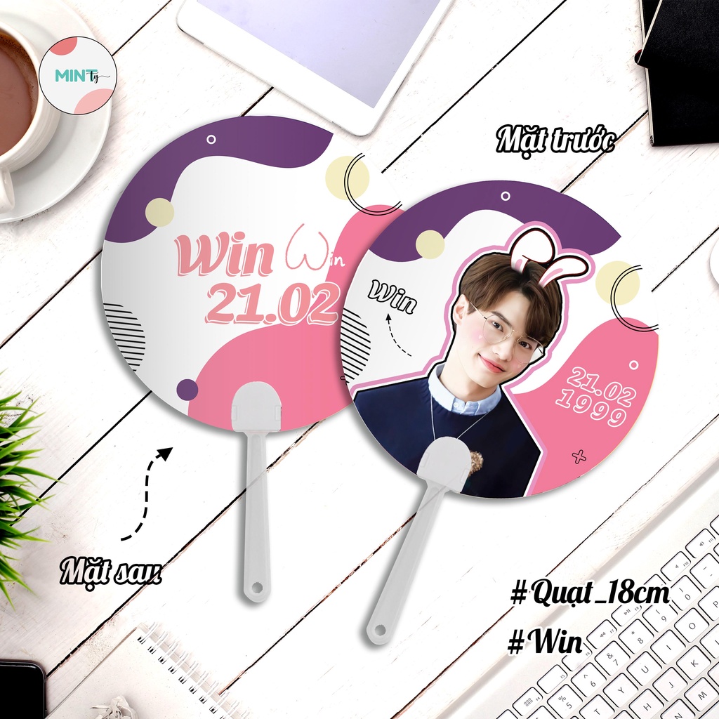 Quạt tròn BrightWin 18cm
