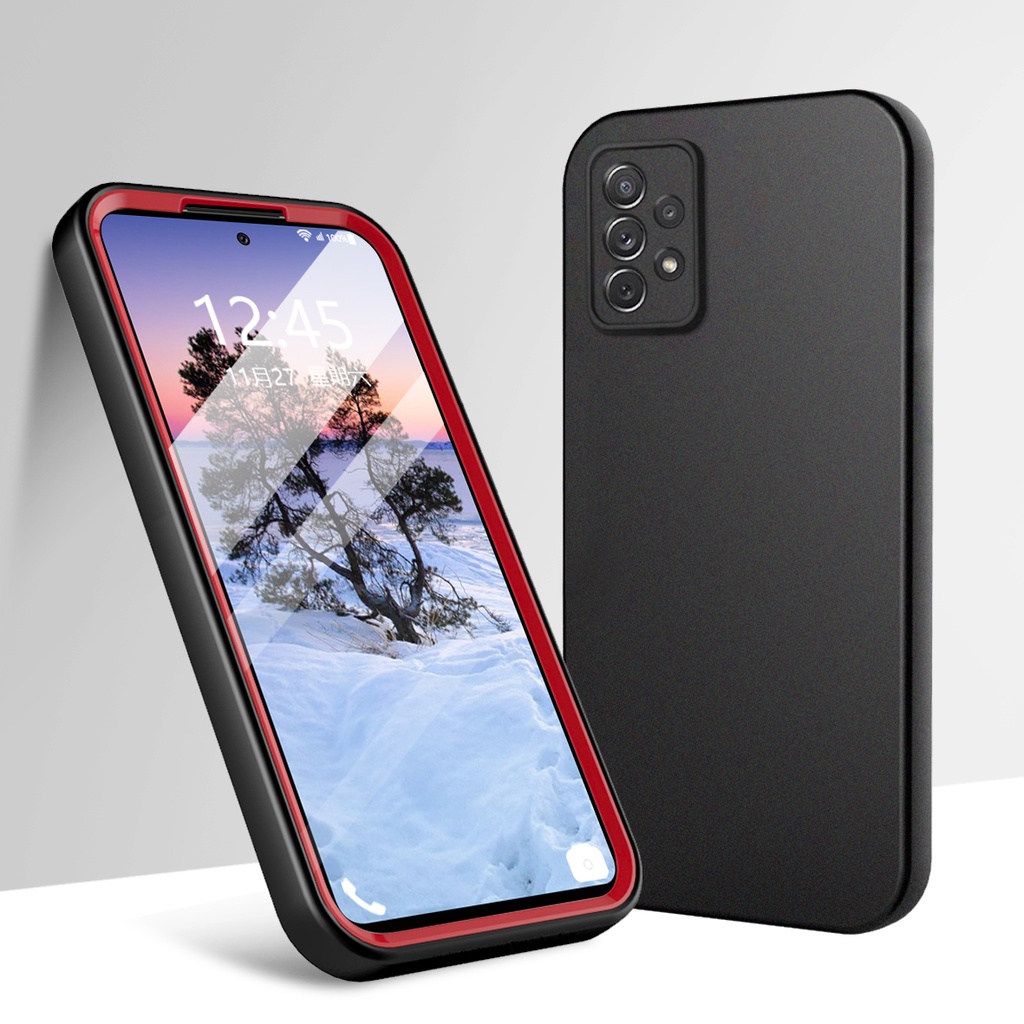 Ốp Điện Thoại Silicone 2 Trong 1 Cho Samsung Galaxy A12 A22 A32 A52 A52S A72 4G 5G