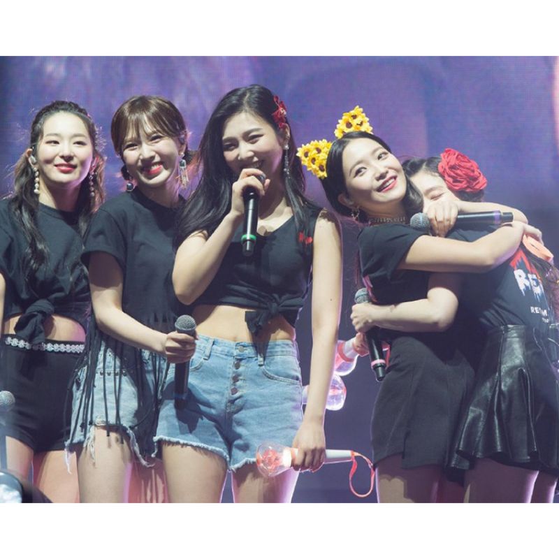 Áo thun concert Red Velvet Irene, Yeri, Seulgi, Wendy, Joy - Redmare