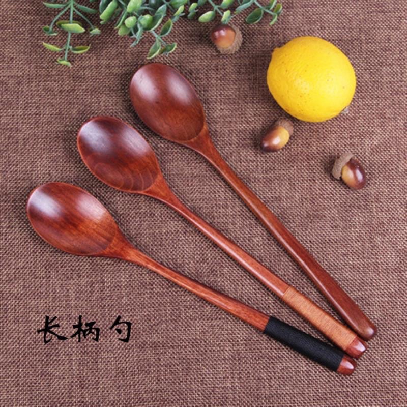 COMBO 3 THÌA GỖ, MUỖNG GỖ PHONG CÁCH HÀN QUỐC, MUỖNG GỖ MUKBANG CỰC XINH