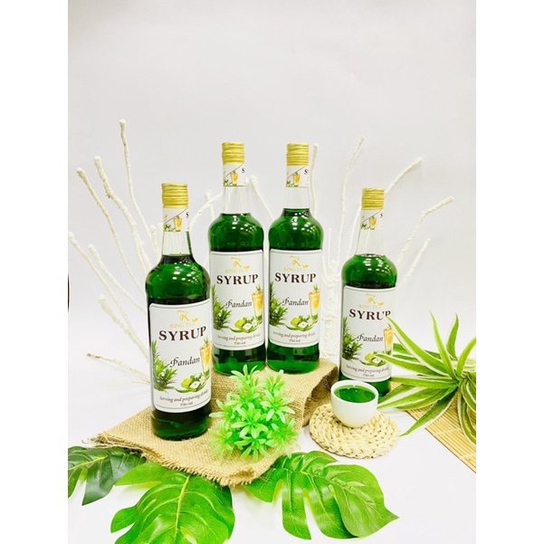 SIRO LÁ NẾP  KINGTEA.XT chai 800ml