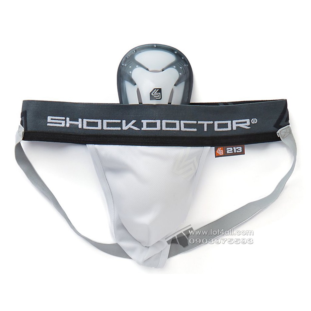 [CHÍNH HÃNG] Quần lót bảo hộ nam Shock Doctor 213 Core Supporter with Bio-Flex Cup
