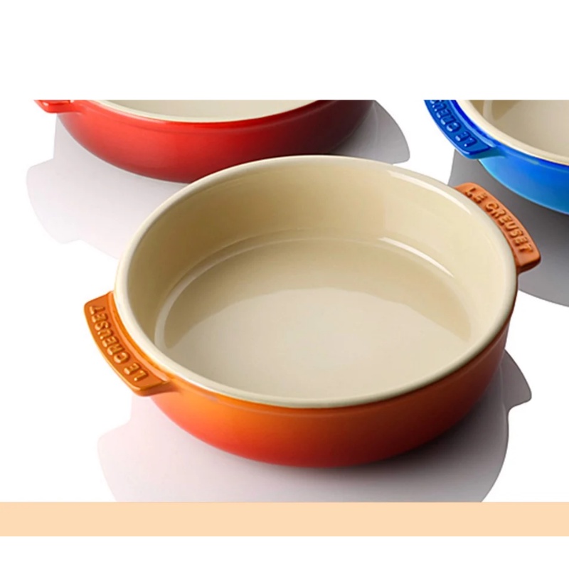 Khay/đĩa thành cao LeCreuset Tapas-Schale 14cm Orange - màu cam