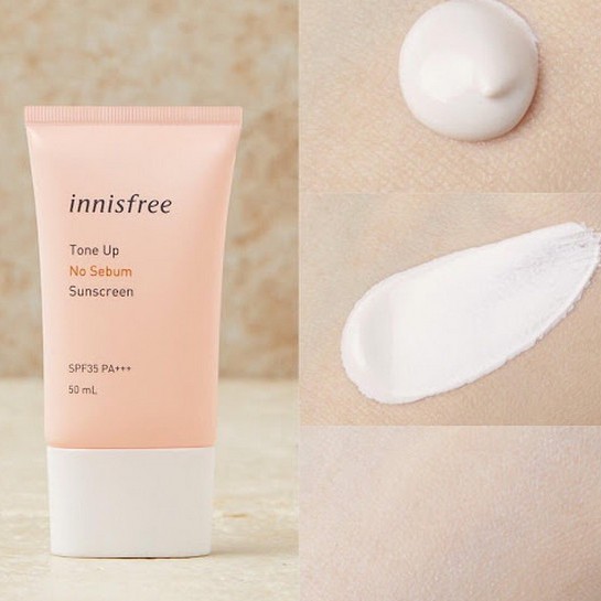 [ NEW ] Kem Chống Nắng Kiềm Dầu, Nâng Tone Da Innisfree Tone Up No Sebum Sunscreen