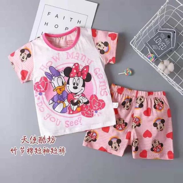 Combo 3 bộ cotton tre