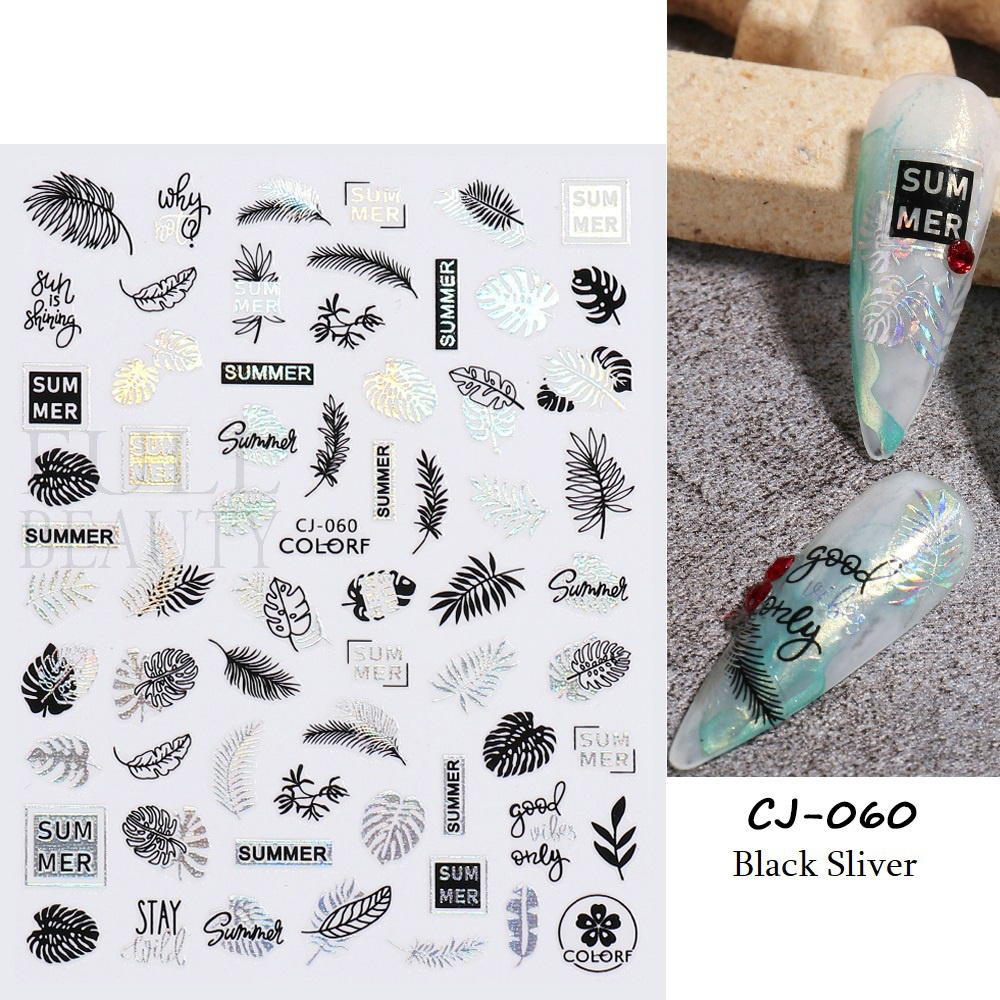 Miếng Dán Trang Trí Móng Tay 3D CHCJ055-063