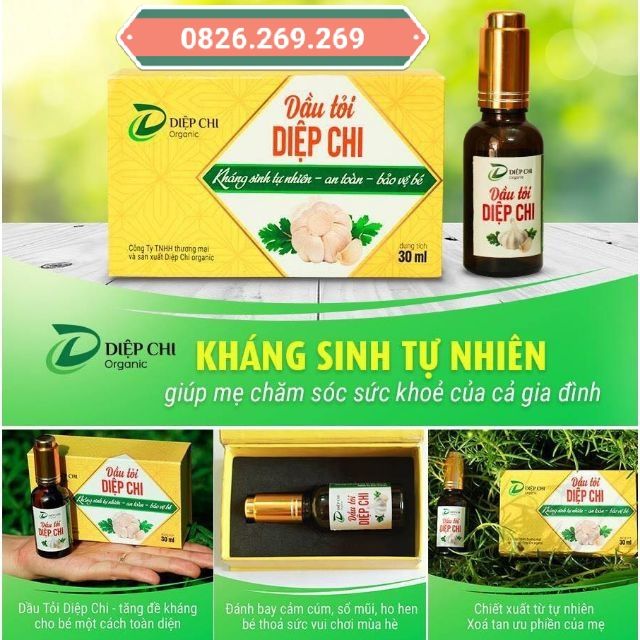 Dầu tỏi Diệp Chi