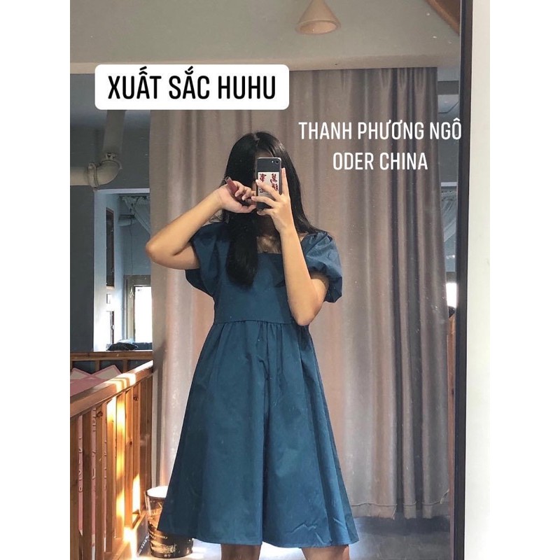 Váy babydoll bánh bèo chất liệu thô mềm | BigBuy360 - bigbuy360.vn
