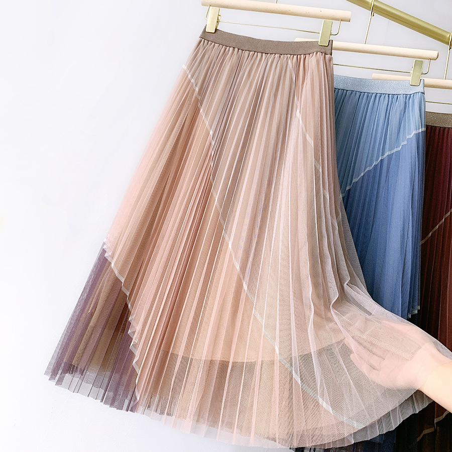 Chân Váy Dáng Dài Kiểu Xếp Ly Thời Trang Dành Cho Nữ | BigBuy360 - bigbuy360.vn