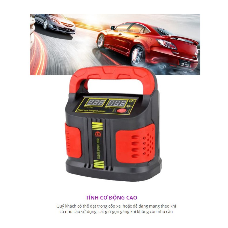 SẠC ẮC QUY DI ĐỘNG - SẠC SIÊU TỐC TAIWAN - Home and Garden