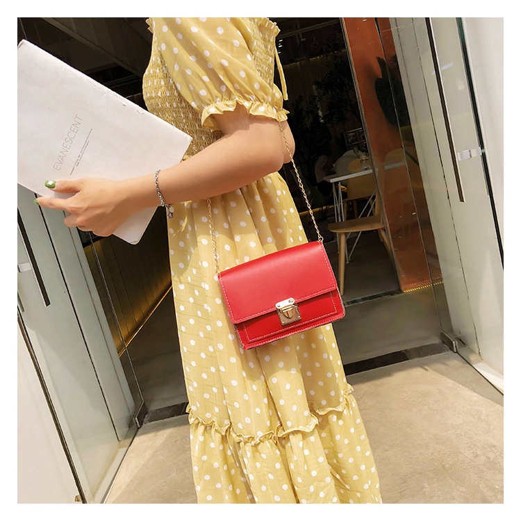 Túi đeo chéo Hàn Quốc nữ đẹp có khóa S3 T101