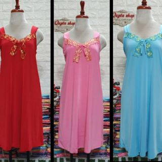 Đầm ngủ thun lạnh -  Đầm thun lạnh dưới 65ky