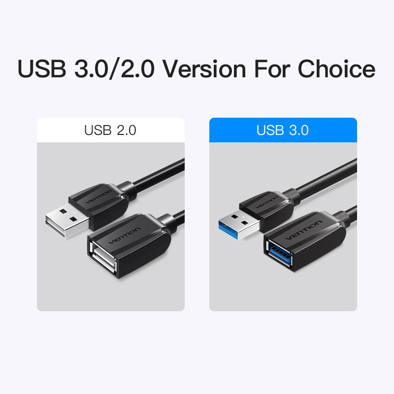 Dây cáp nối dài USB 3.0 dương sang âm 1m - Dây mở rộng USB 3.0 tốc độ cao 3.0 hỗ trợ sạc