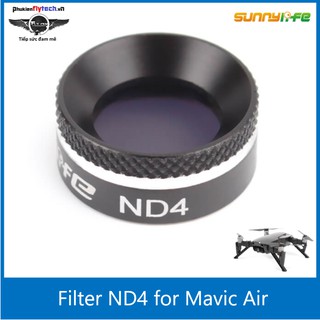 Filter ND16 Mavic air - SunnyLife - Hàng chính hãng - Cải thiện màu ảnh, thêm sắc nét và giảm độ chói