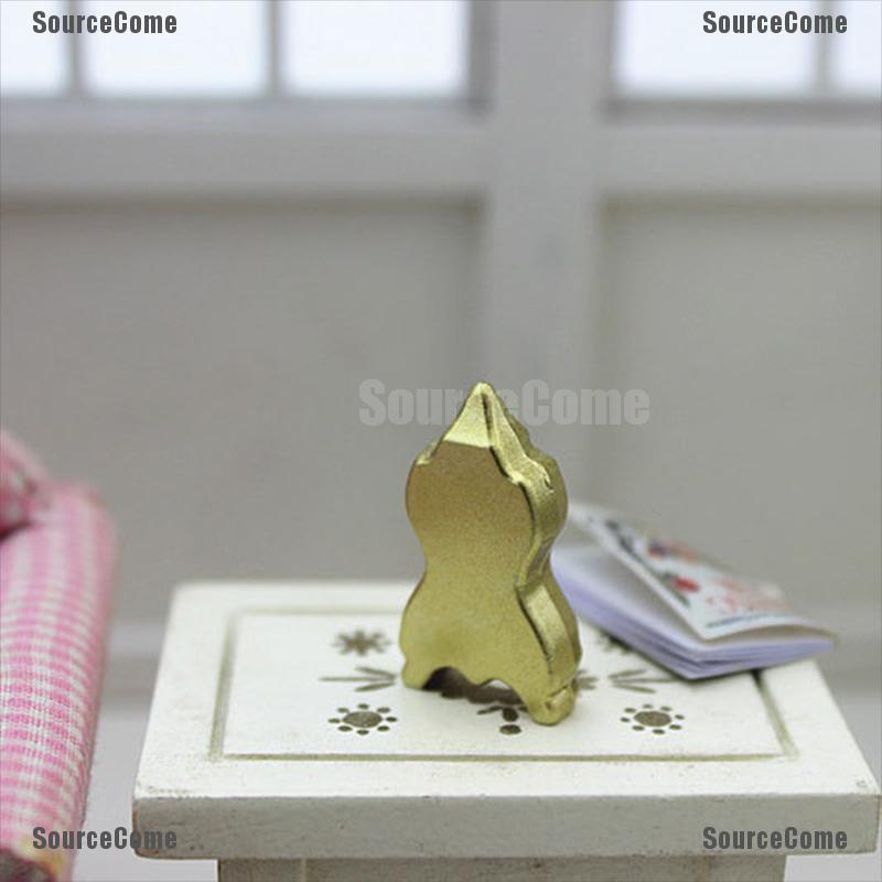 Đồng Hồ Vàng Tỉ Lệ 1: 12 Trang Trí Nhà Búp Bê