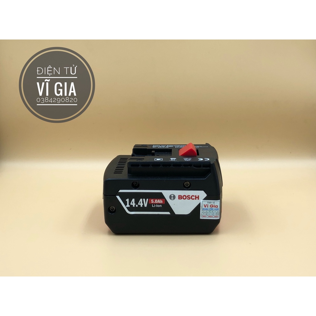 Pin Bosch 14.4V  nhận sạc zin bảo hành 6 tháng