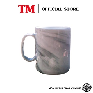 Cốc sứ ly uống nước men đá độc đáo xưởng gốm tm bát tràng